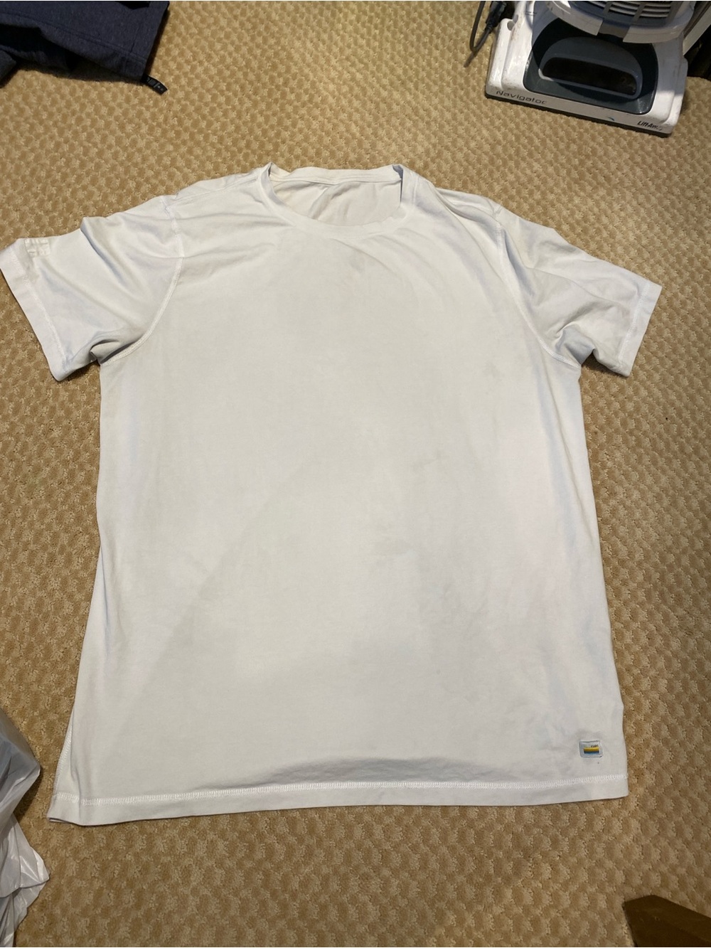 Vuori xxl white tee